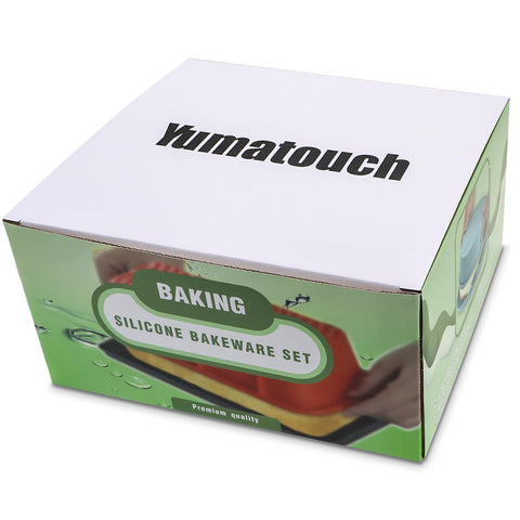Caja de empaque Yumatouch, set completo para repostería.