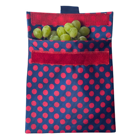 Yumbox bolsa para sándwich apertura amplia facilita empacado y limpieza