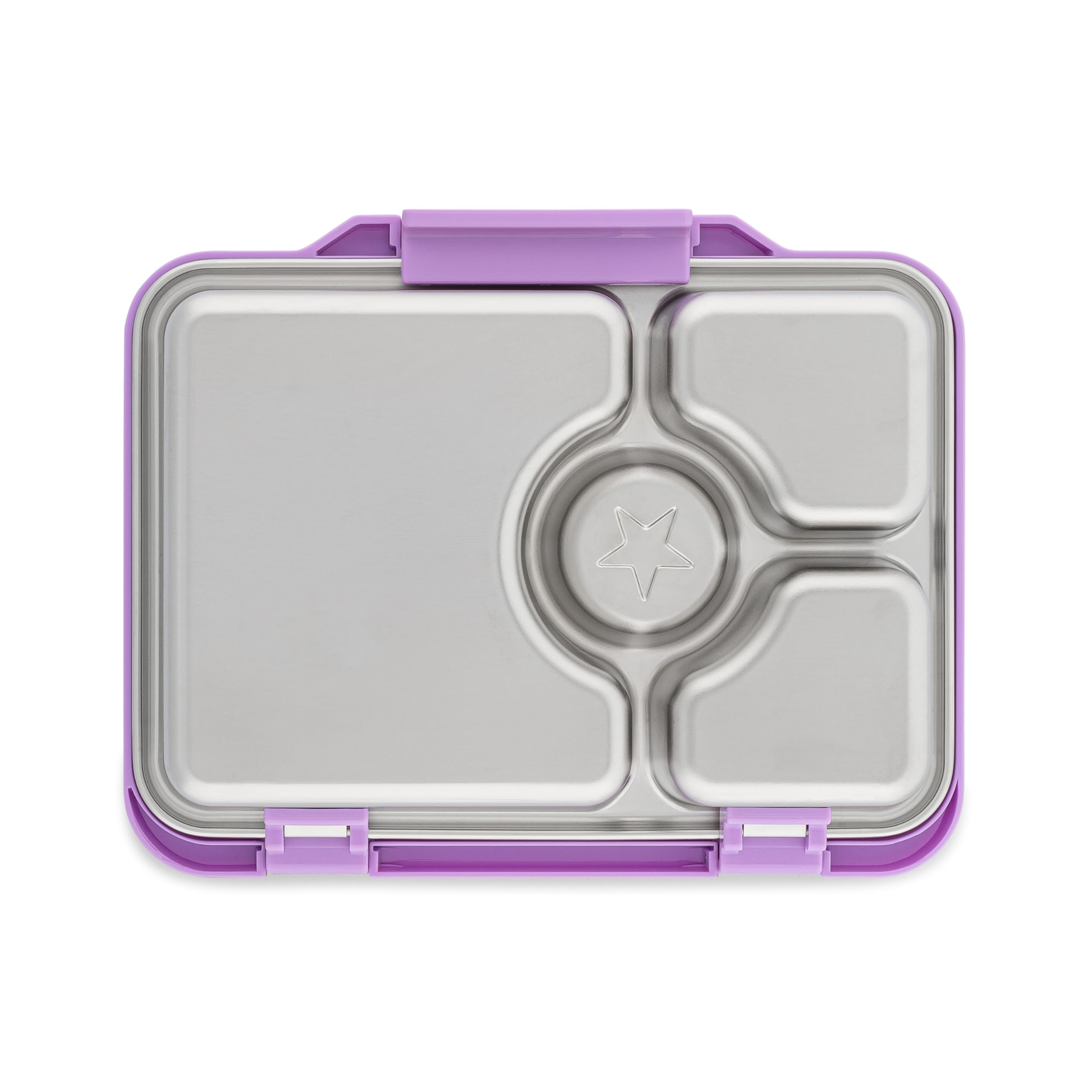 Yumbox Prêt color lavanda, apariencia elegante para la mesa.