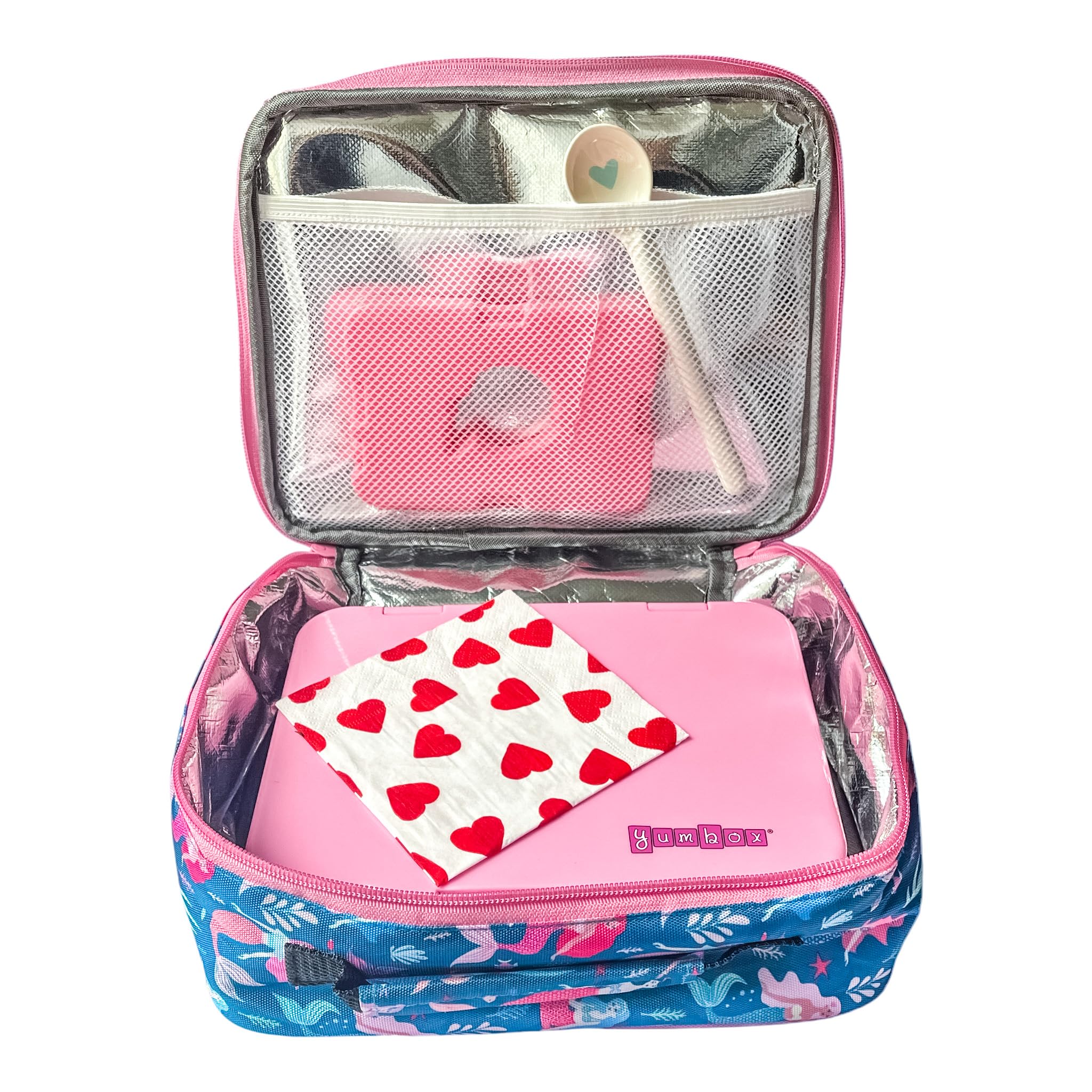 Yumbox Pret diseño multicompartimento que mantiene sabores separados.