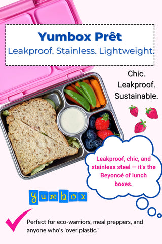 Yumbox Pret libre de BPA para almuerzos seguros.