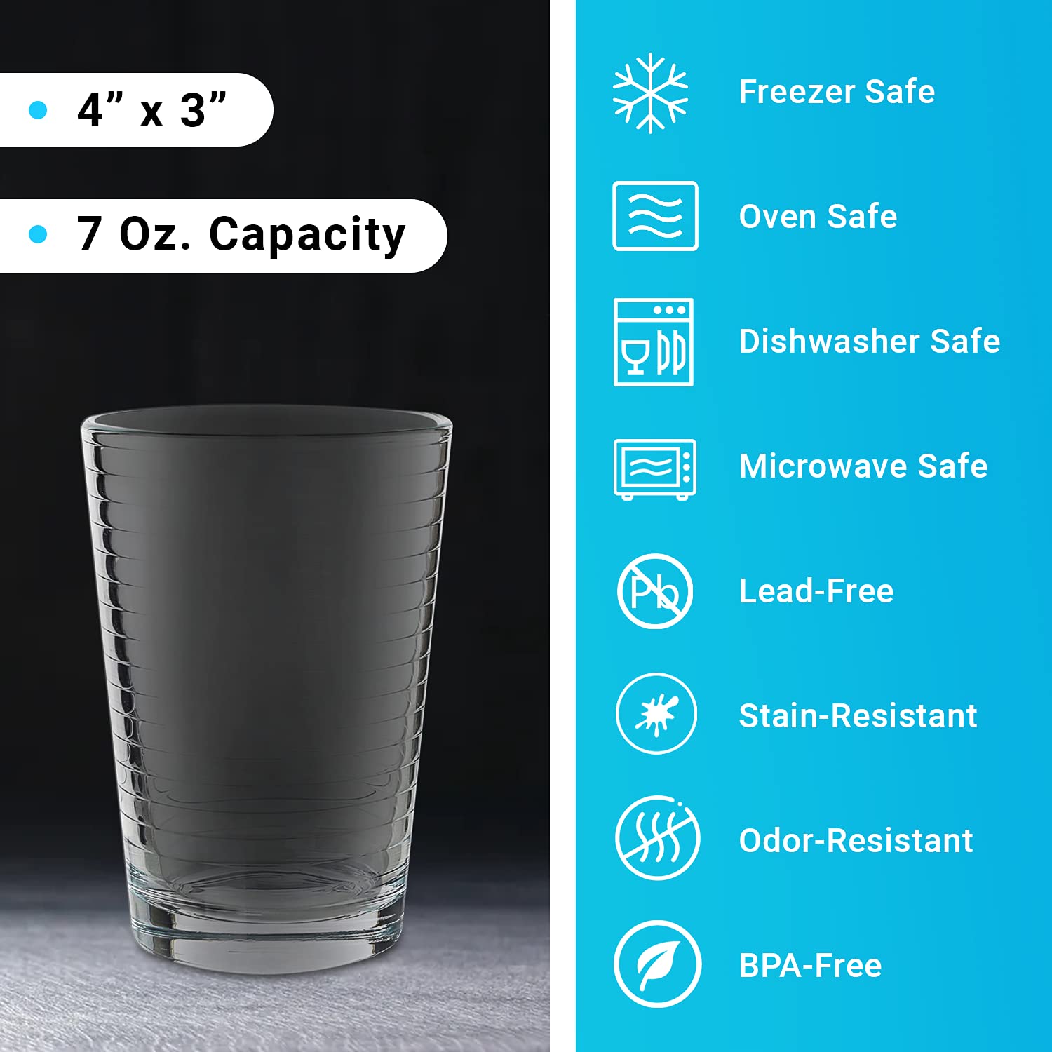 Vasos Yumchikel aptos para lavavajillas y limpieza fácil