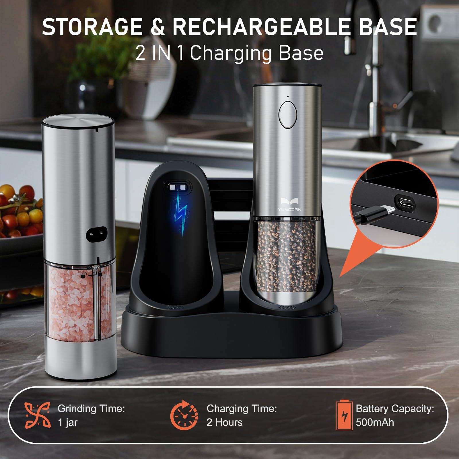 Base desmontable Yumcian, fácil de lavar para limpieza rápida.
