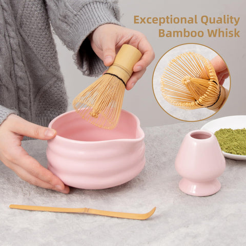 YumiPLUS caja regalo rosa presenta el set ideal para regalar a amantes del té.