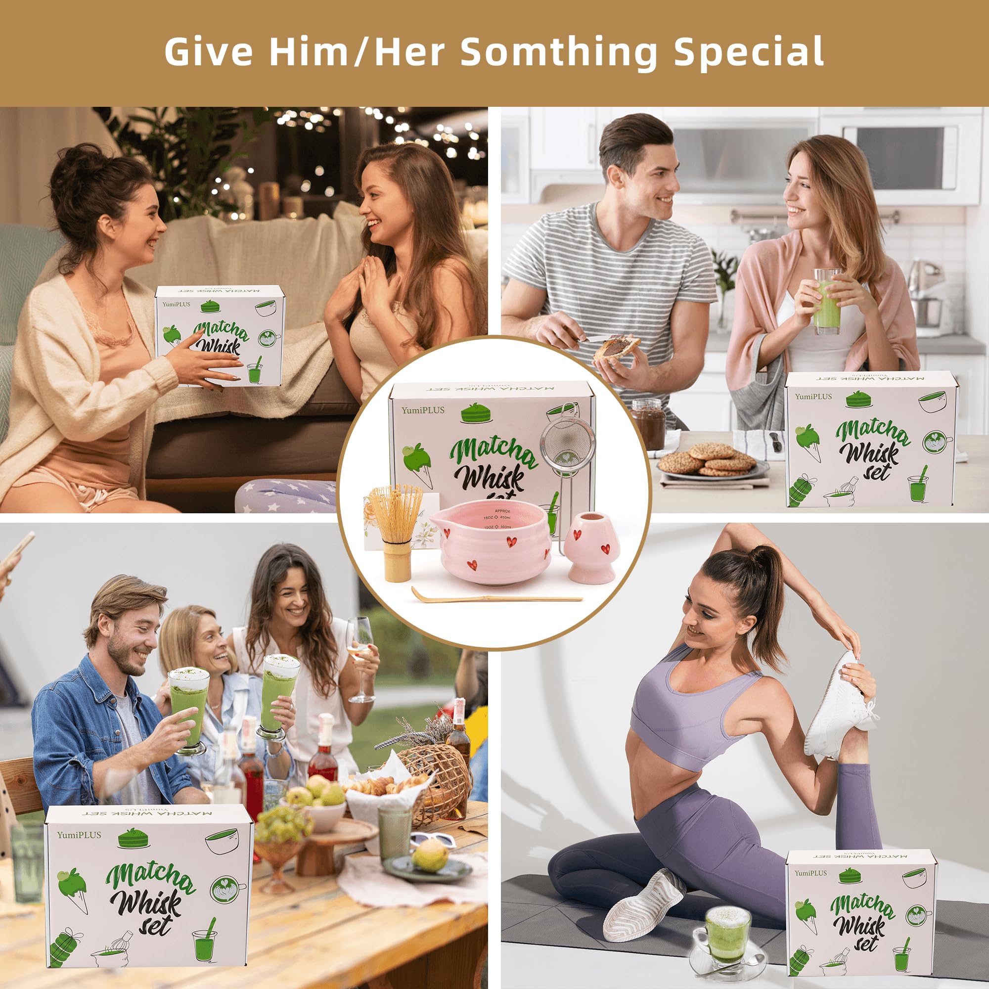 Caja regalo elegante YumiPLUS para amantes del té