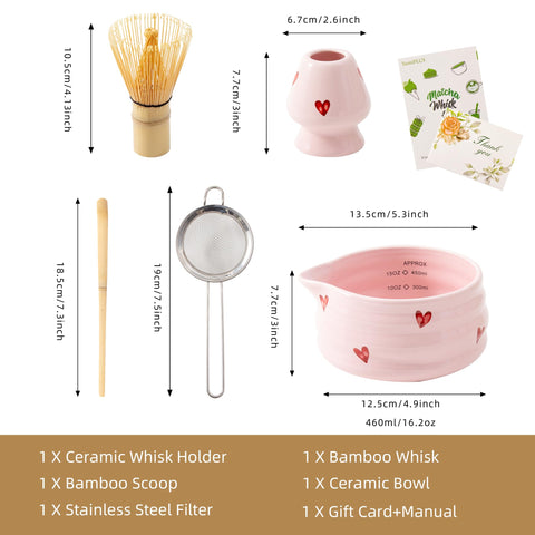 Tamiz de acero inoxidable YumiPLUS para un matcha sin grumos