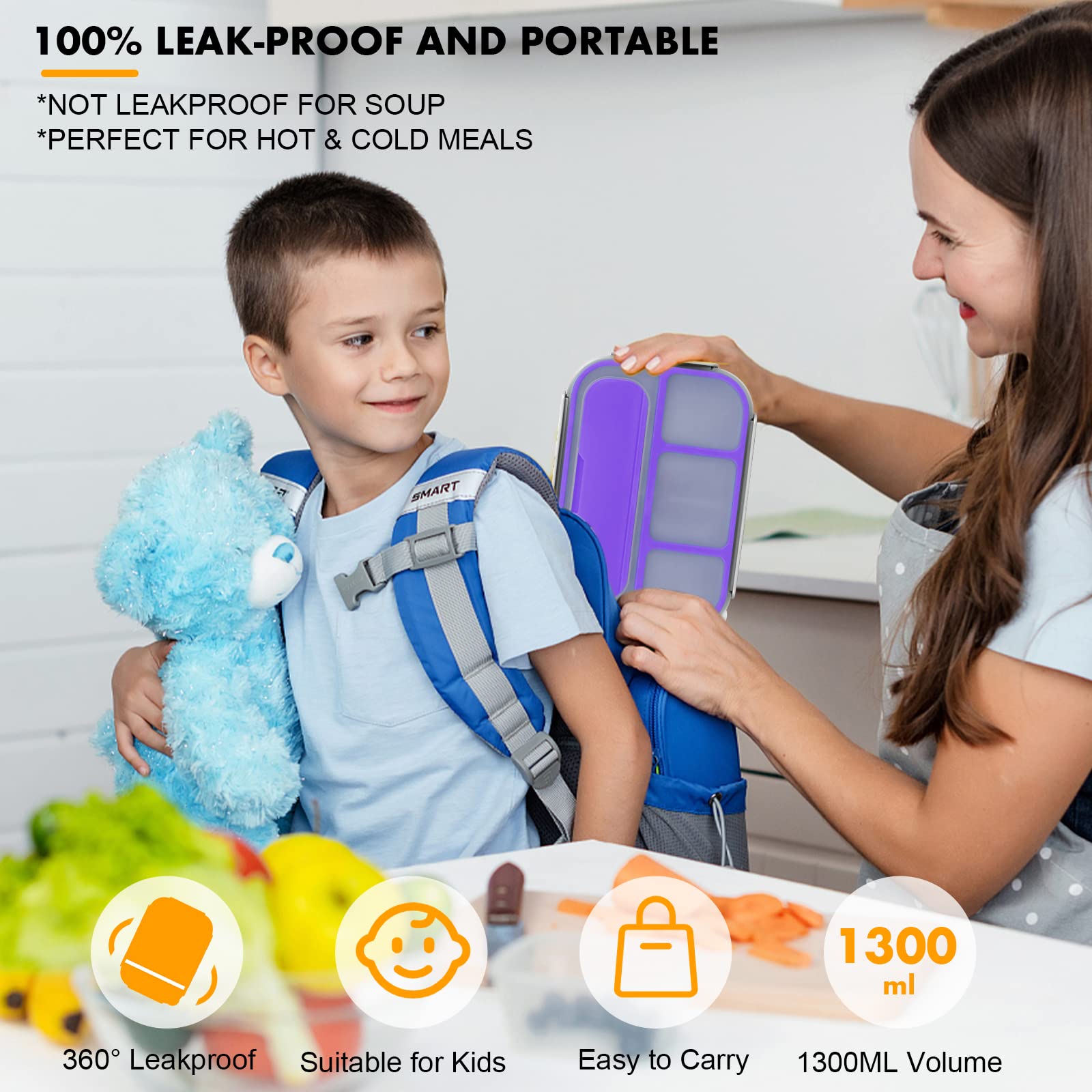 Yumuk apta para microondas y lavavajillas, simplifica calentamiento y limpieza