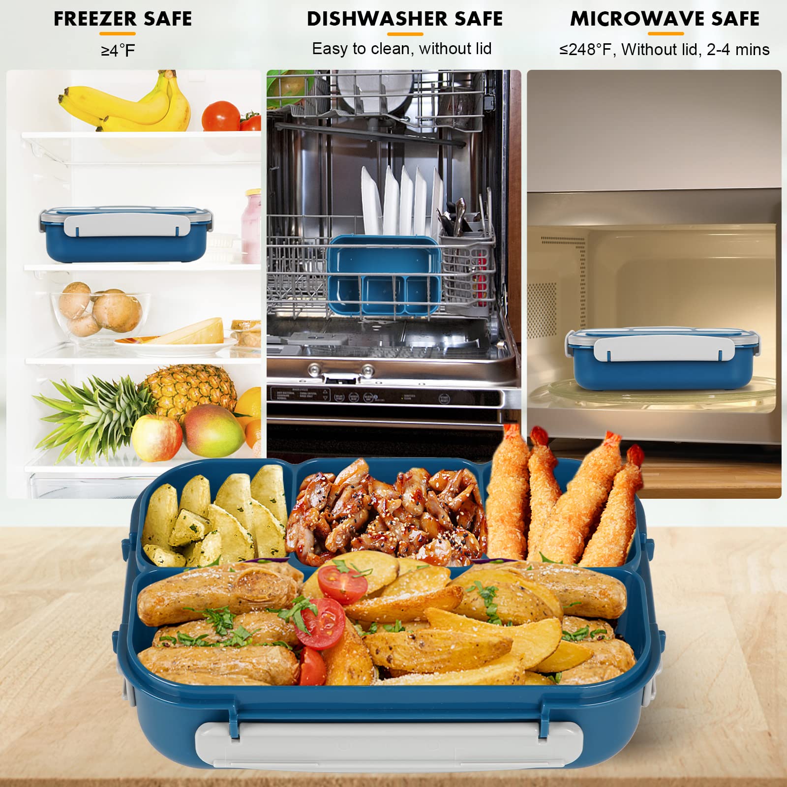 Accesorios de silicona reutilizables para Yumuk Bento Box.