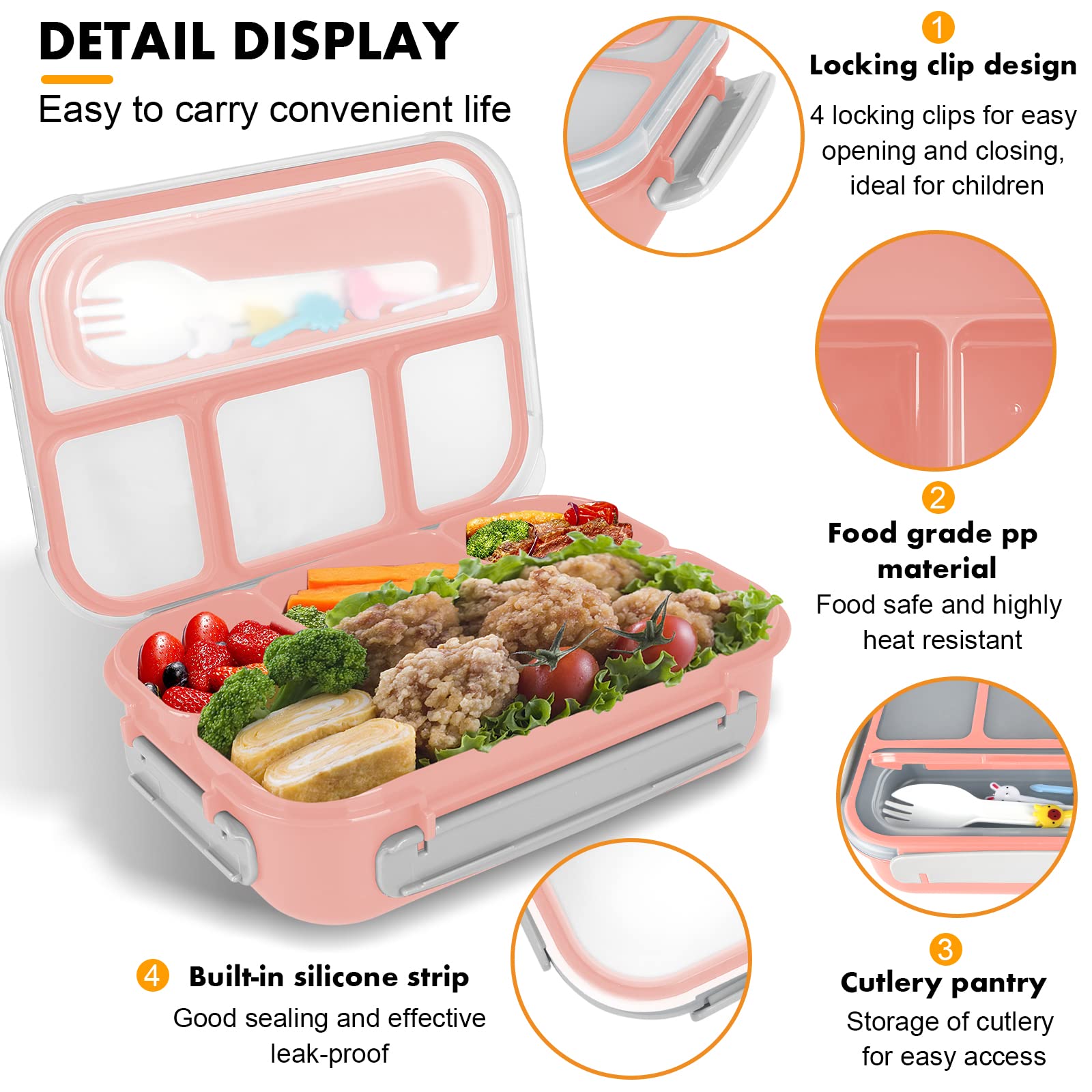 Contenedor de salsa Yumuk para evitar derrames.