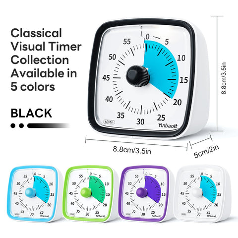 Yunbaoit temporizador con alarma en tres modos para entornos.