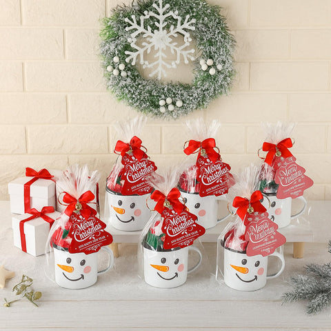 Cuerda doble roja y blanca de Yungyan para atar regalos con estilo.