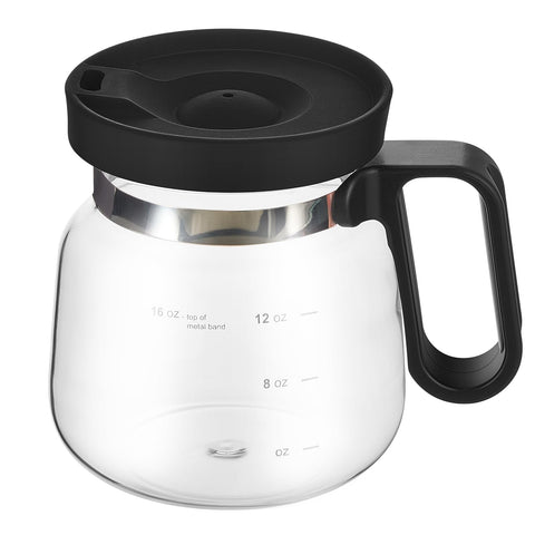 Yungyan taza olla de cristal 473 ml, vista clara para empezar la mañana