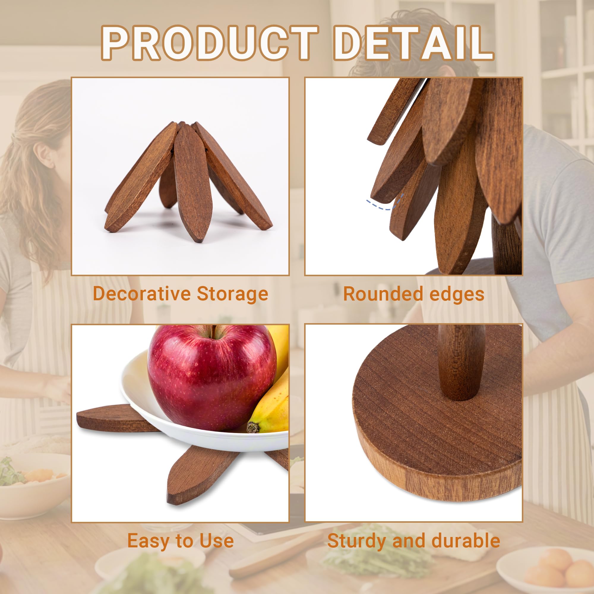 Yuoyar posavasos árbol sapeli ideal para café