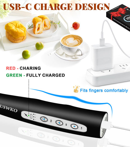 Mango ergonomico de YUSWKO para agarre cómodo