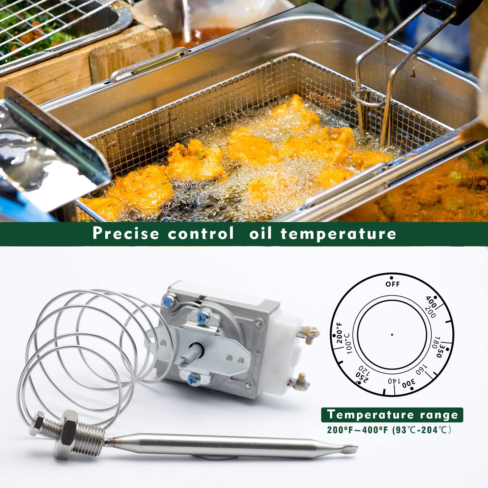 Material durable y alto rendimiento del termostato YUXIVCNE