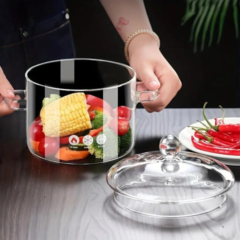 Cazo YVSAY apto para microondas y horno, cocción flexible