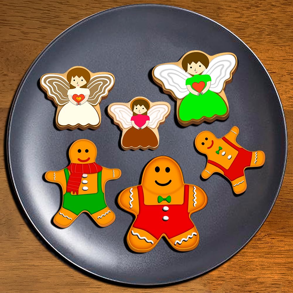 Cortadores YXCLIFE para galletas en forma de corazón, ideales como regalo dulce.