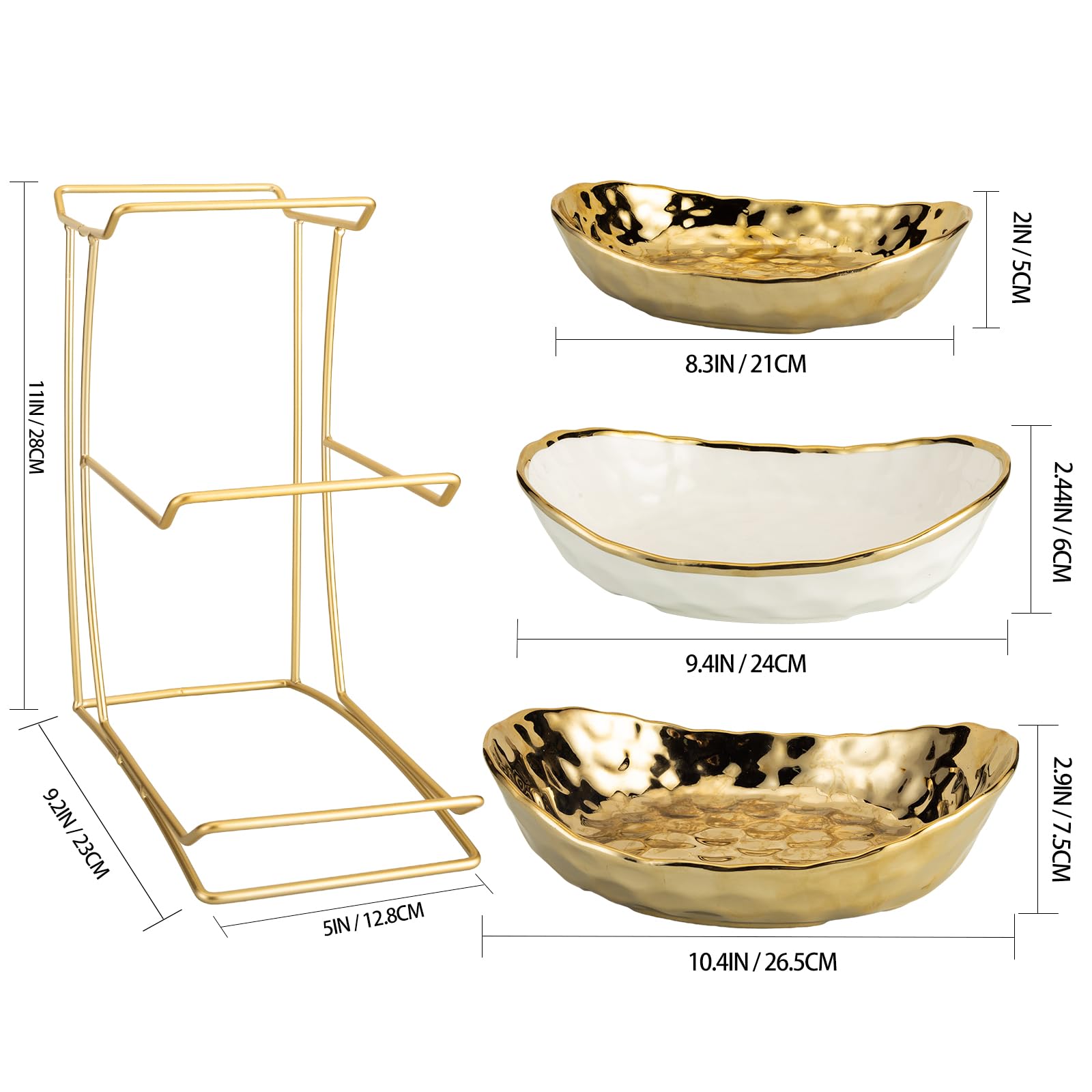 YYW soporte inoxidable, base estable para exhibición decorativa.