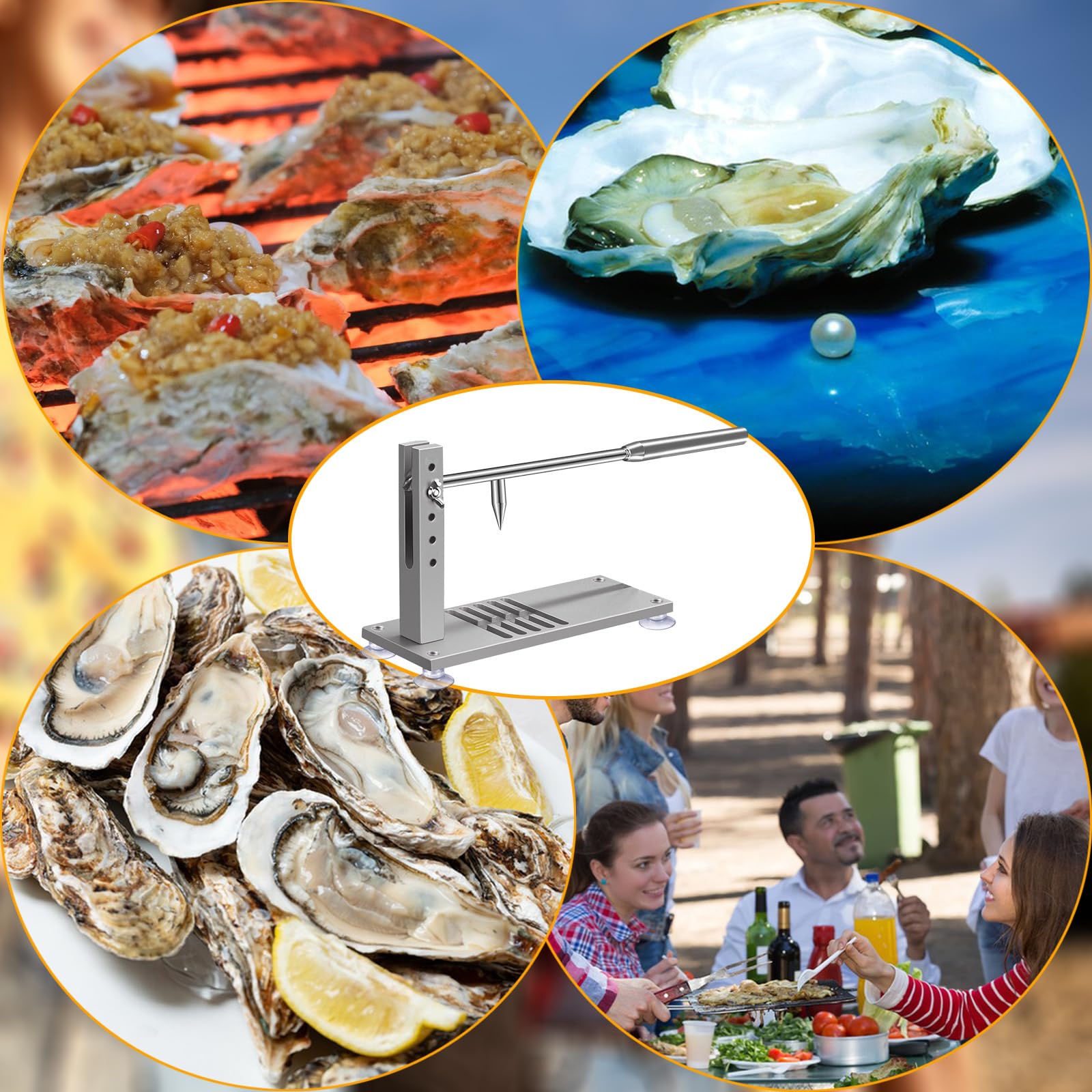 Uso versátil en casa, restaurantes y tiendas de mariscos con YZDTECH.