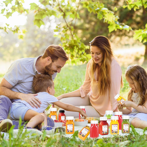 Botellas Z-synka para jugos, uso diario y eventos.