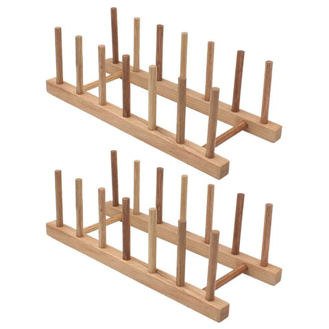 Z ZICOME estante bambu para platos facilita organizacion y acceso rapido.