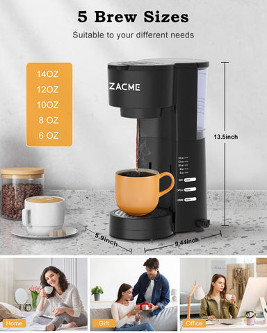 Regalo ideal ZACME para amantes del café en casa.