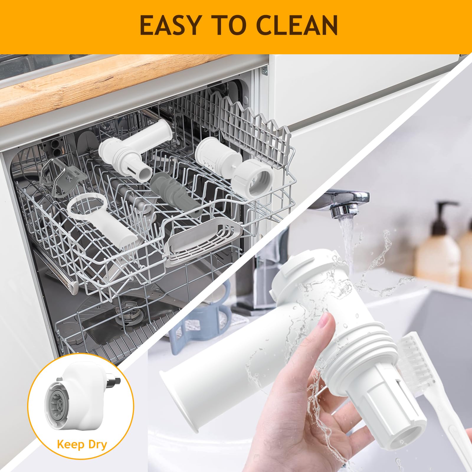 Materiales duraderos ZACME, diseño resistente para amasadora