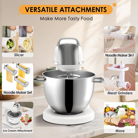 ZACME Motor de 800 W para mezclas intensas y batidos consistentes.