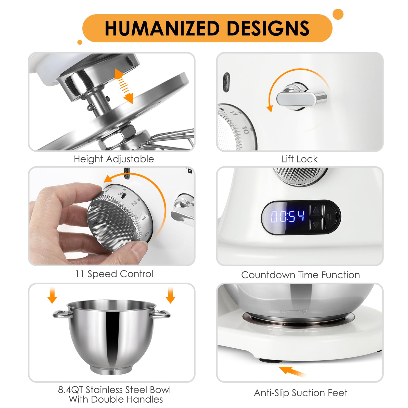 ZACME Pantalla LED con temporizador para gestionar tiempos de batido.