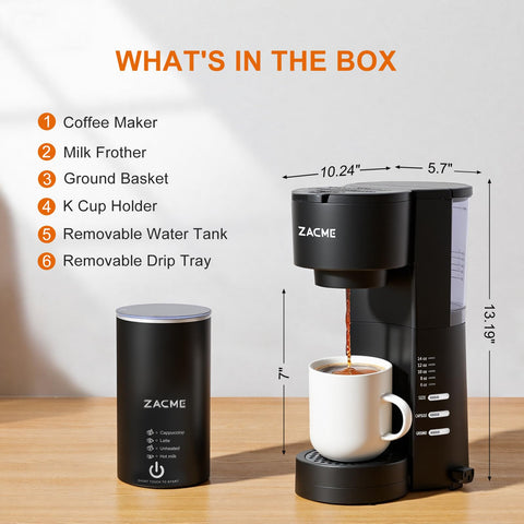 Temperatura precisa de ZACME para sabor constante en cada taza.