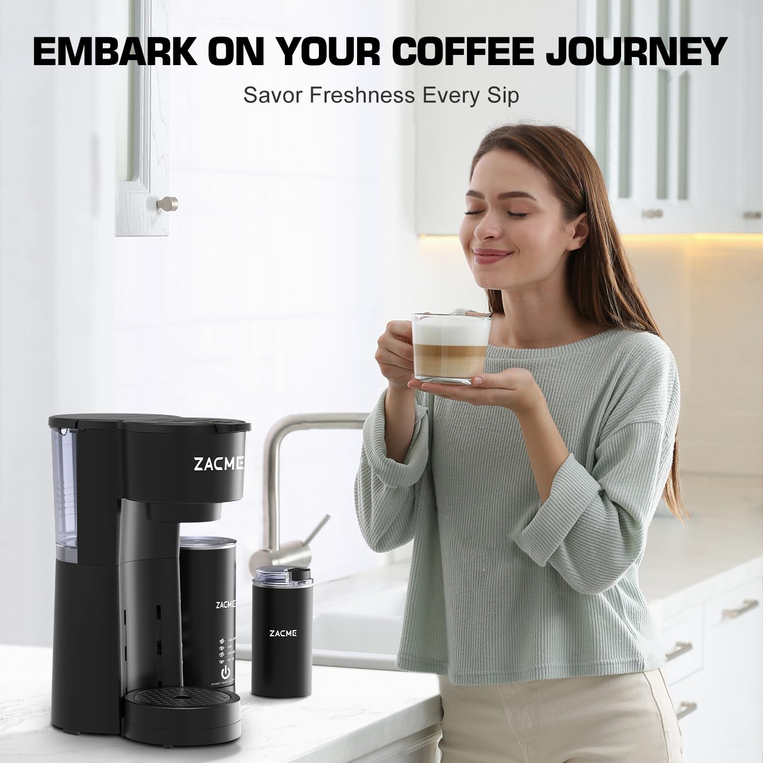 ZACME varias-bebidas-calientes, preparación rápida para cualquier momento.