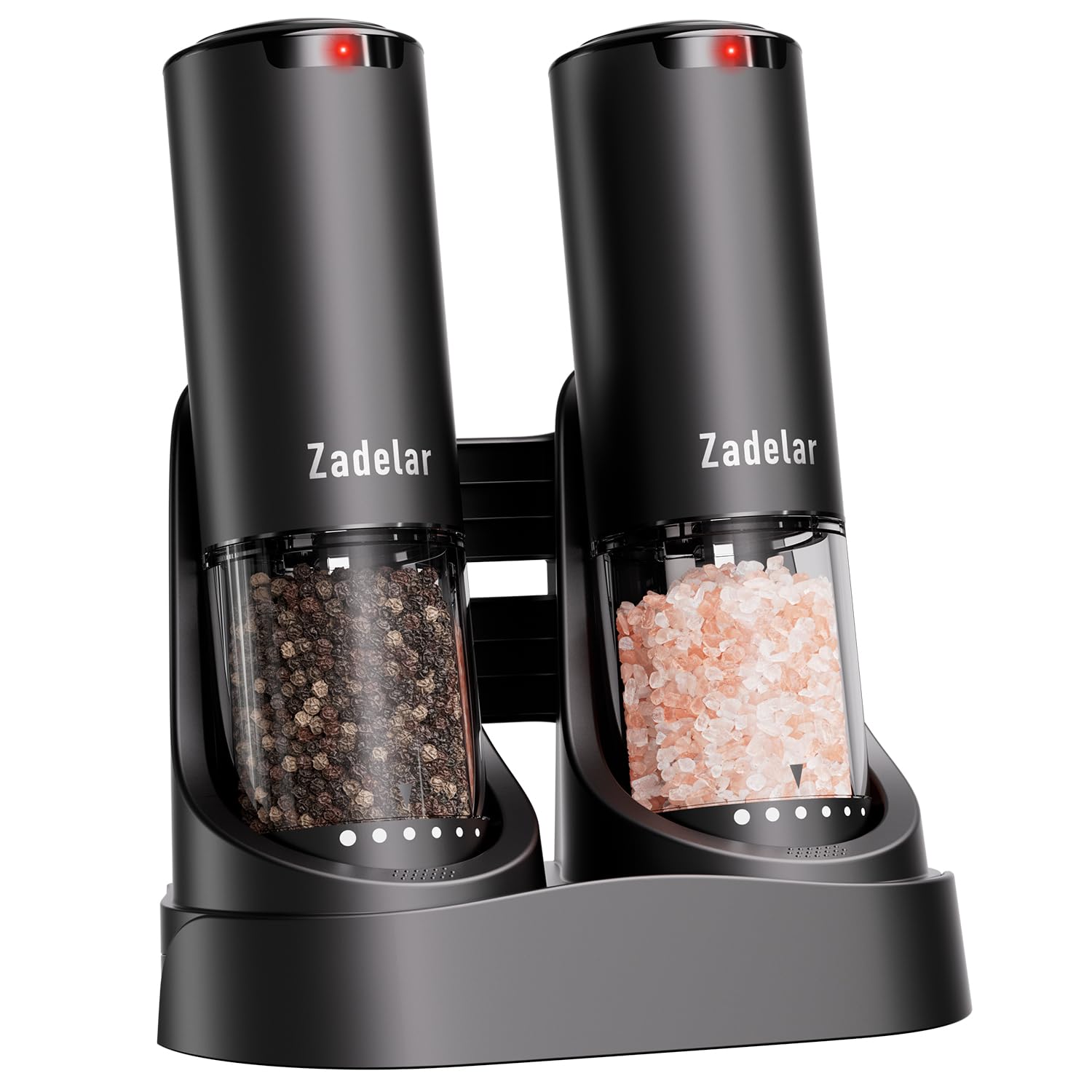 Molinillo Zadelar con dock de carga 2 en 1 para cocinas modernas