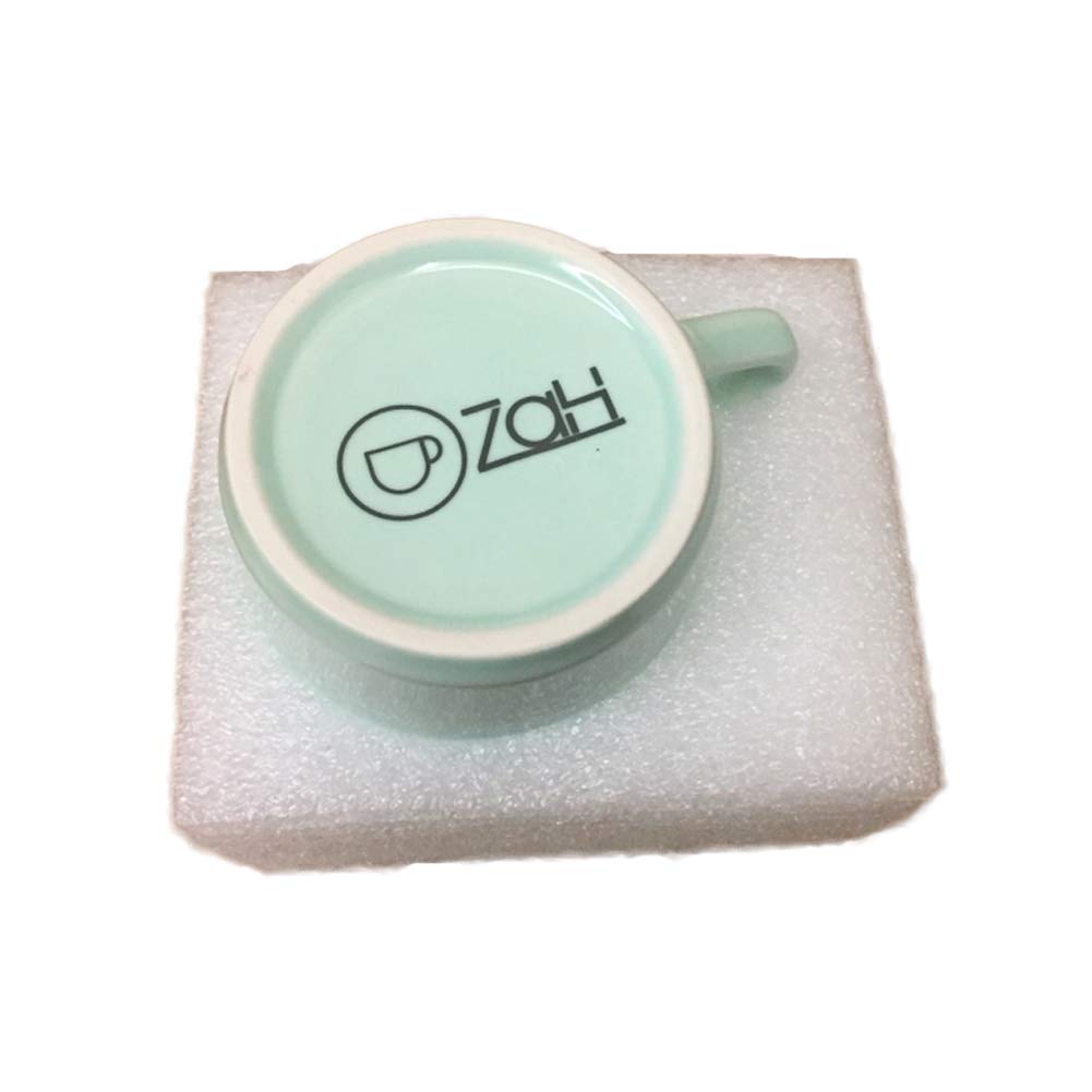 ZaH taza de uso diario con oso interior, perfecta para té o chocolate.