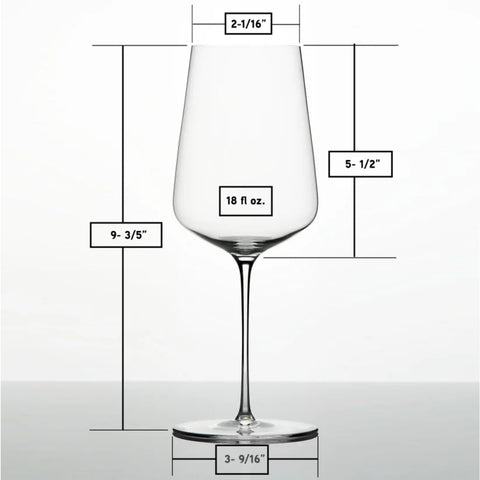 Vaso Zalto Denk'Art Universal, muy ligero y apto lavavajillas para uso diario.