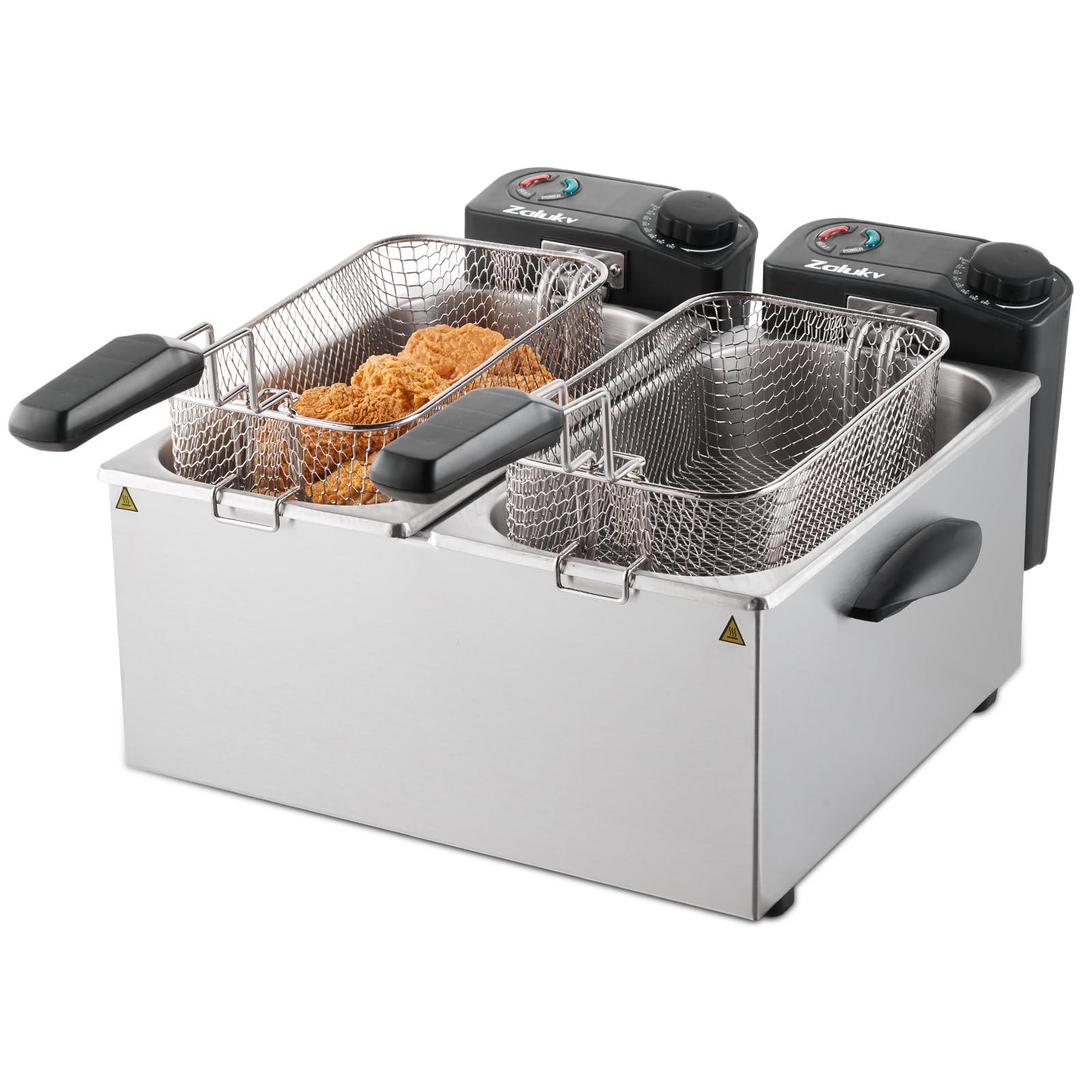 Acero inoxidable Zalukv, diseño resistente para uso diario en la cocina