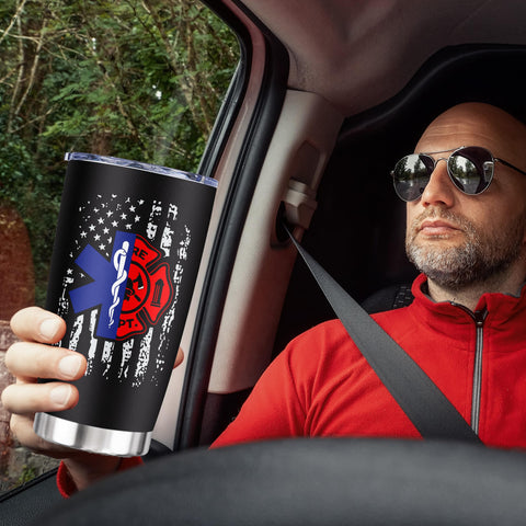 Vaso ZANIION EMT 20oz con aislamiento doble para bebidas frías o calientes