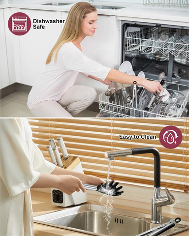Soporte base antideslizante Zattic para encimera ordenada
