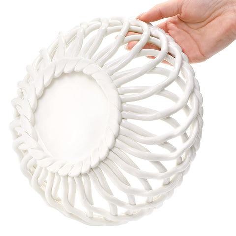 Bowl cerámico ZAVOOS con acabado esmaltado, fácil de lavar