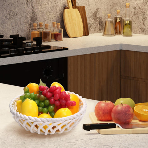Bowl ZAVOOS para servir frutas, limpieza rápida gracias al esmaltado