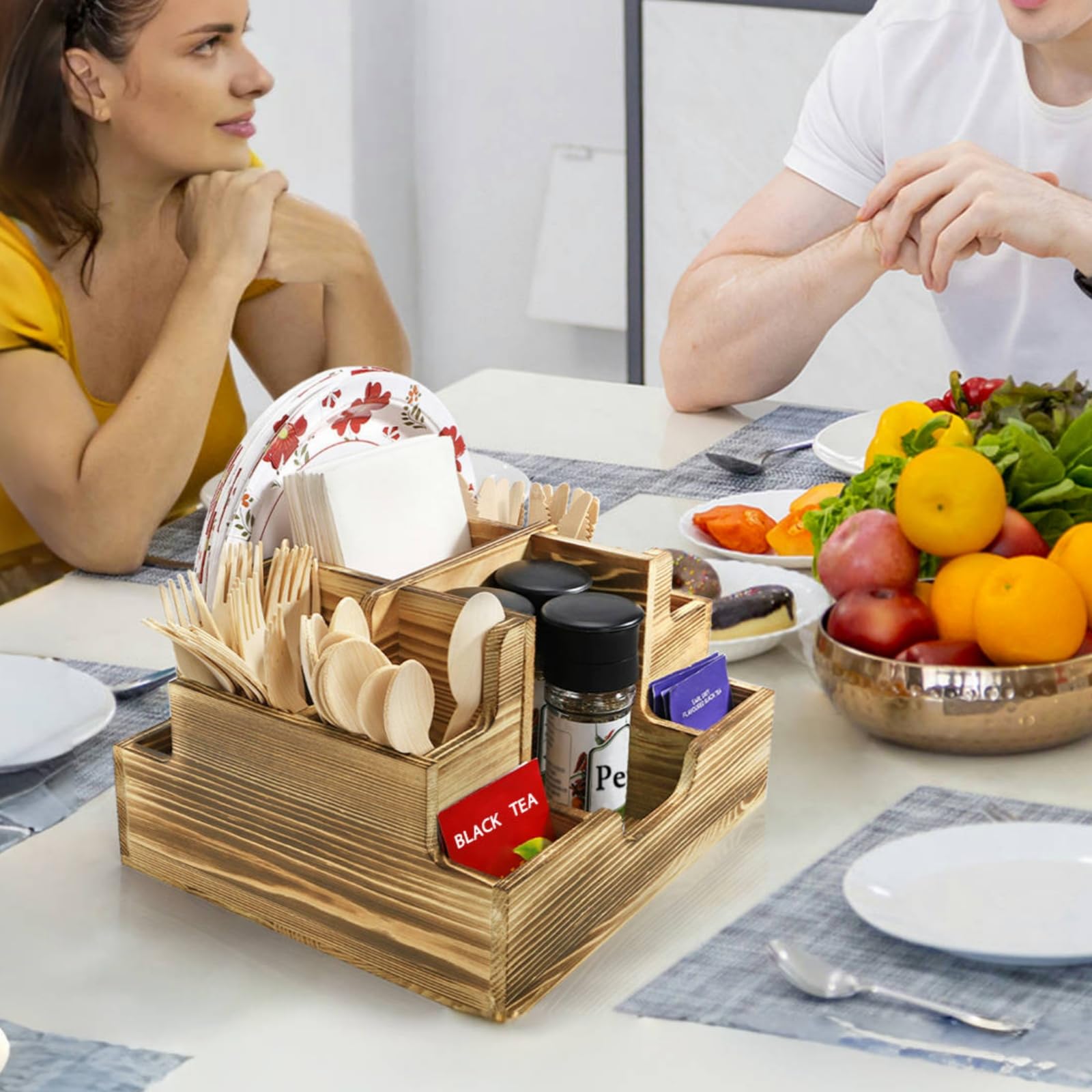 ZAVOOS diseño natural para la mesa mejora la presentación.