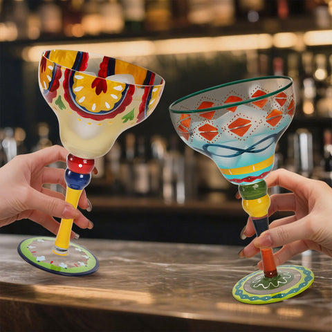 Vasos decorativos ZAVOOS en vidrio de alta claridad.