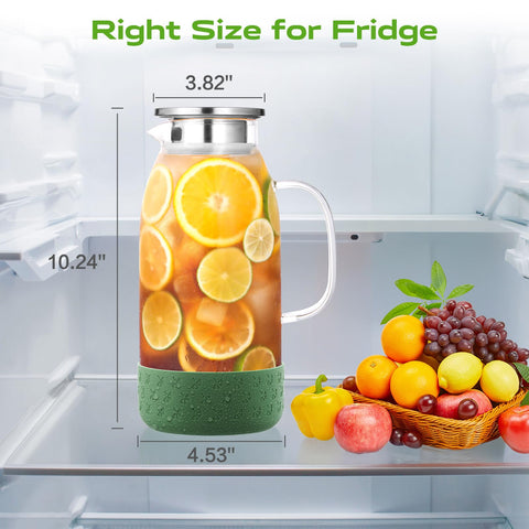 Tapa con filtro inox ZBUFAN para infusionar frutas