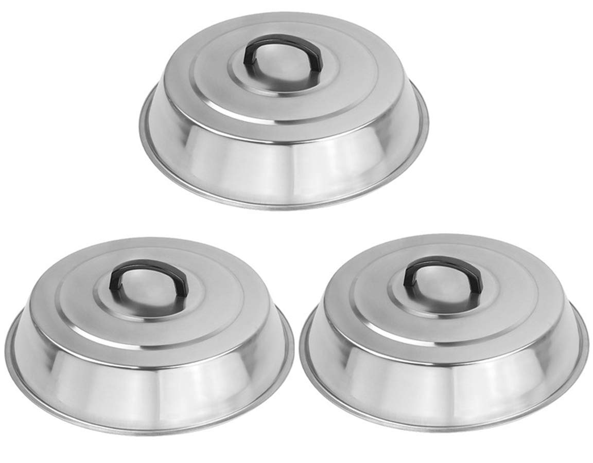 Tapa zbxfcs para wok de 12 pulgadas ayuda a cocinar de forma uniforme.