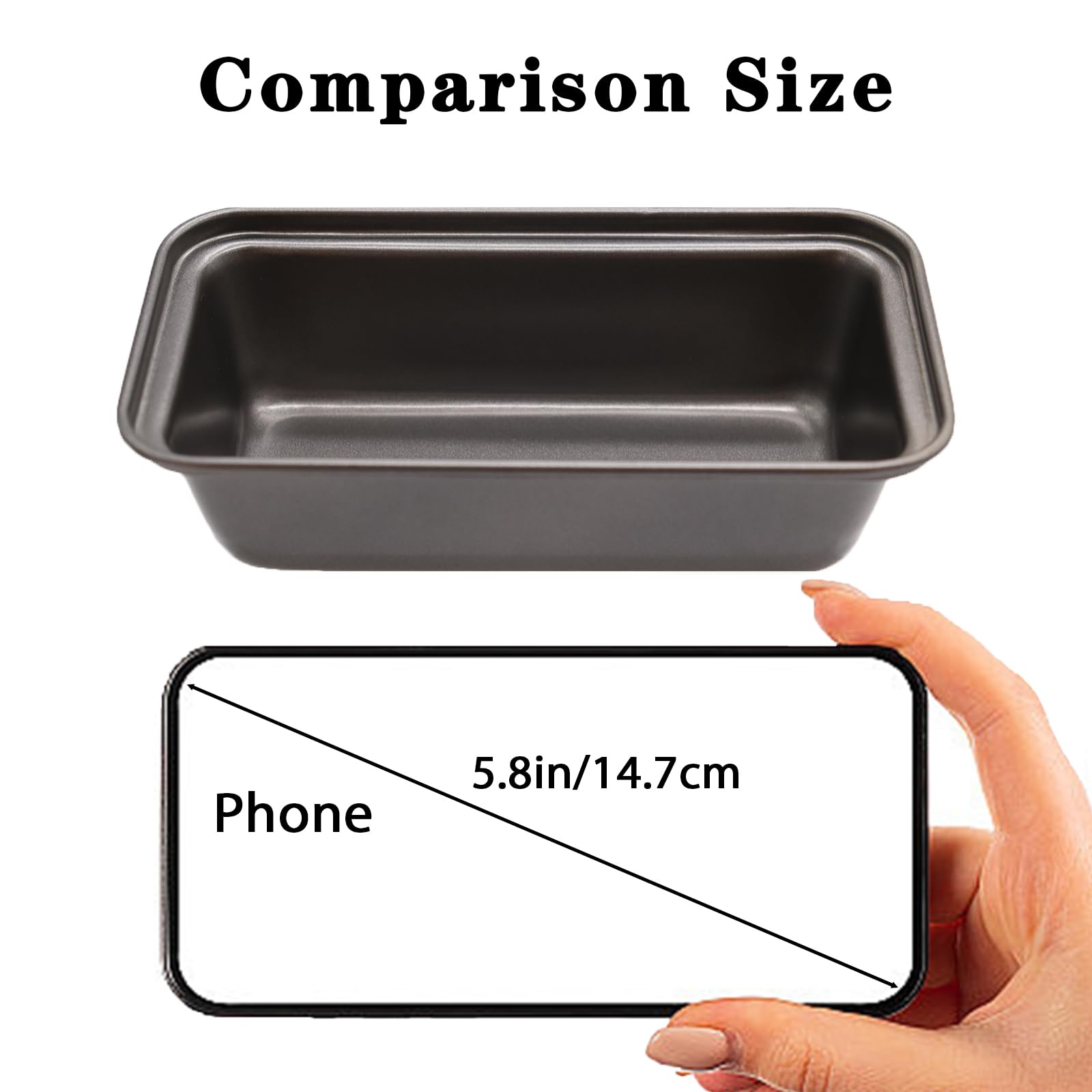 Dimensiones 15,7 x 8,1 cm muestran tamaño práctico para porciones.