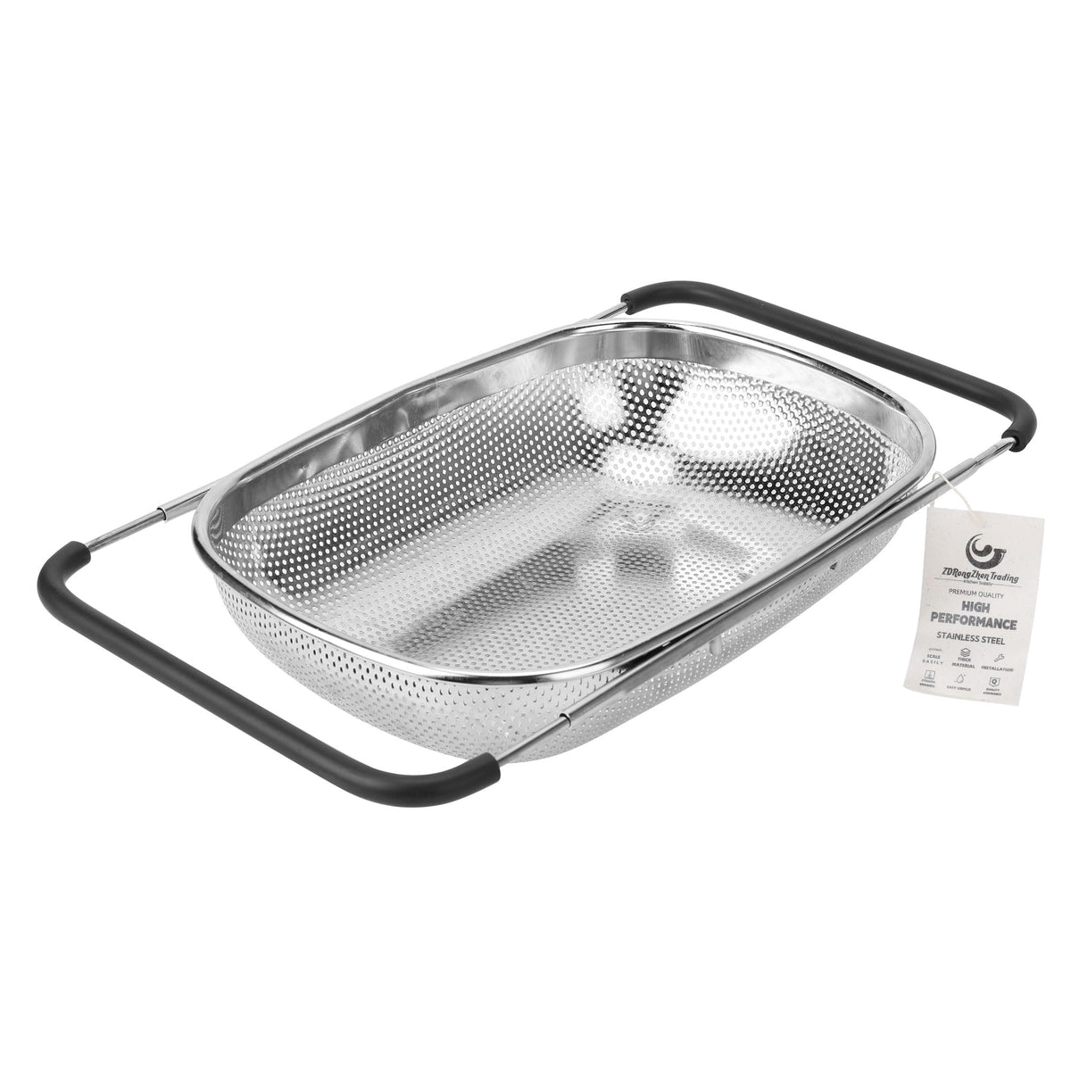 Colador sobre fregadero ZDRongZhen con asa extensible para drenar verduras