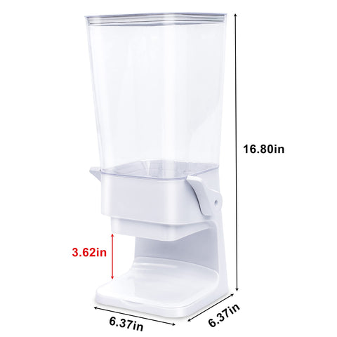 Zeadesign gran capacidad 5L: espacio para cereal y otros secos
