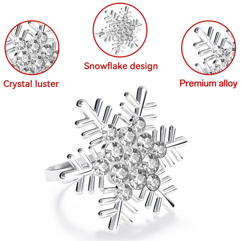 ZeeDix anillos de servilleta acabado plata satinado protegen las servilletas con estilo.
