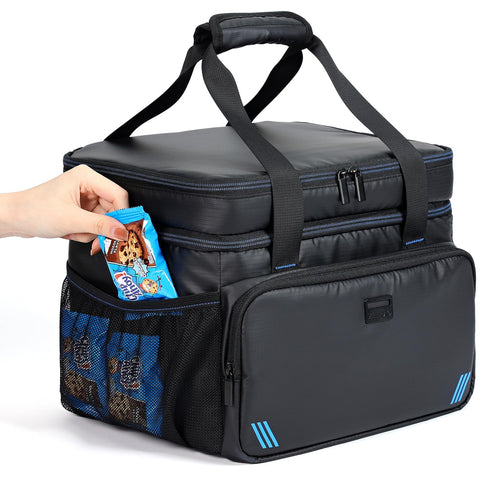 ZEEMO bolsa térmica suave 19 L con correa ajustable para transporte cómodo.