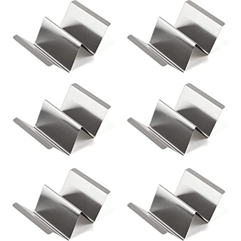 Soportes para tacos Zeeooil, juego de 6, para servir con orden y estilo.
