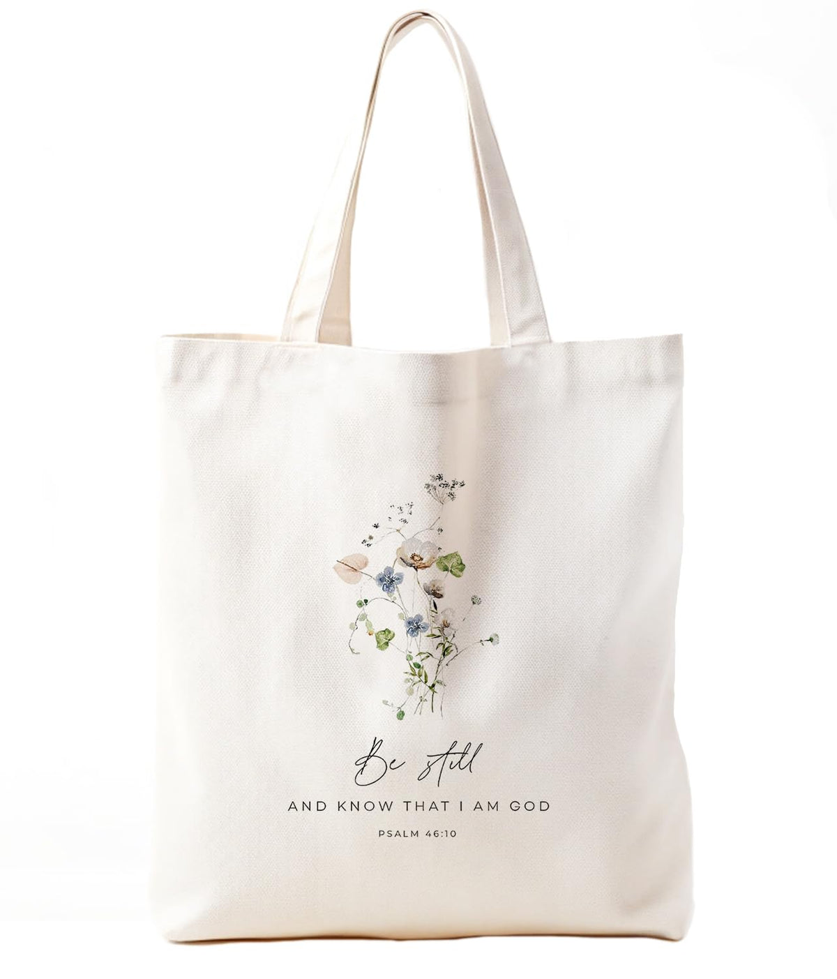 Zeghk tote de lona, vista frontal, ideal para compras diarias y estilo bohemio.